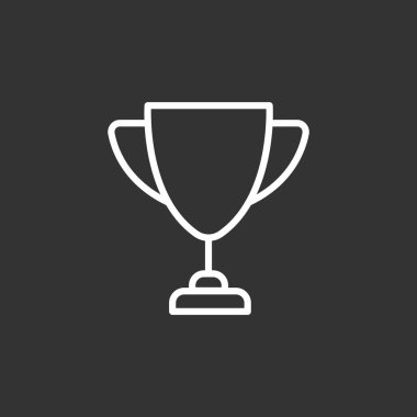 Kazanan Kupası anahat simgesini