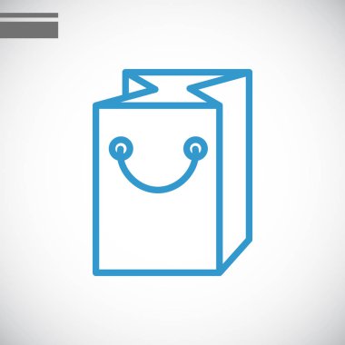 alışveriş çantası simgesi