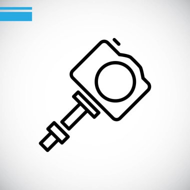 fotoğraf kamera düz simgesi