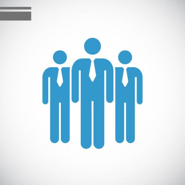 İş insanlar logosu