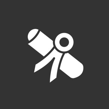 Diploma simgesi düz