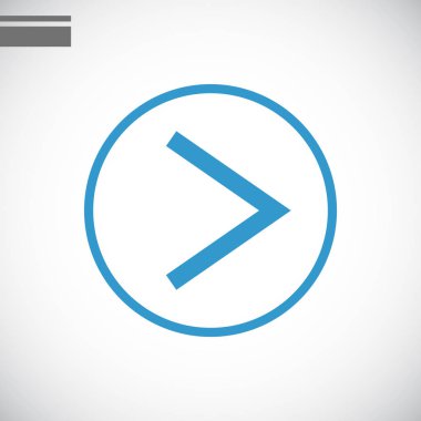 Sağ ok düz simgesi 