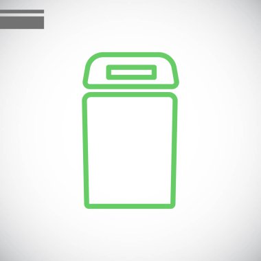 Bulaşık makinesi düz simgesi