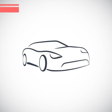 Arabayı düz simgesi 