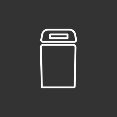 Bulaşık makinesi düz simgesi