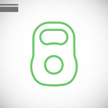 Dumbbell basit simgesi