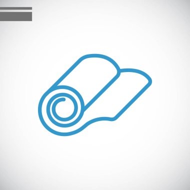 rulo duvar kağıdı simgesinin 