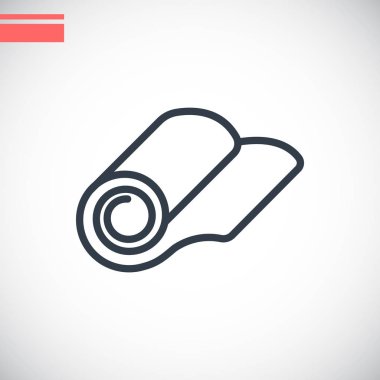 rulo duvar kağıdı simgesinin 