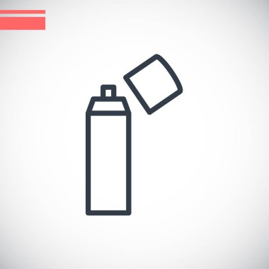 Sprey şişe simgesi