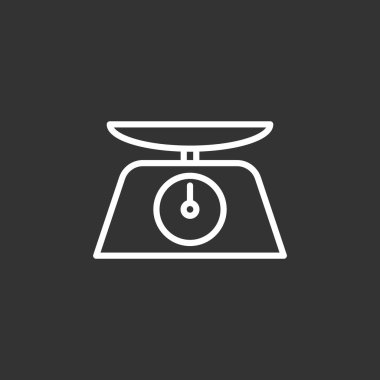 Ölçekler basit simgesi