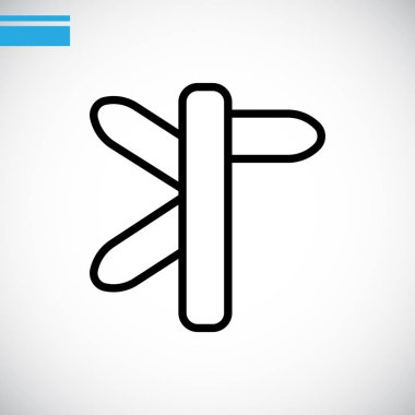 Yol tabelasını simgesi