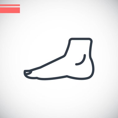 ayak anatomisi web simgesi