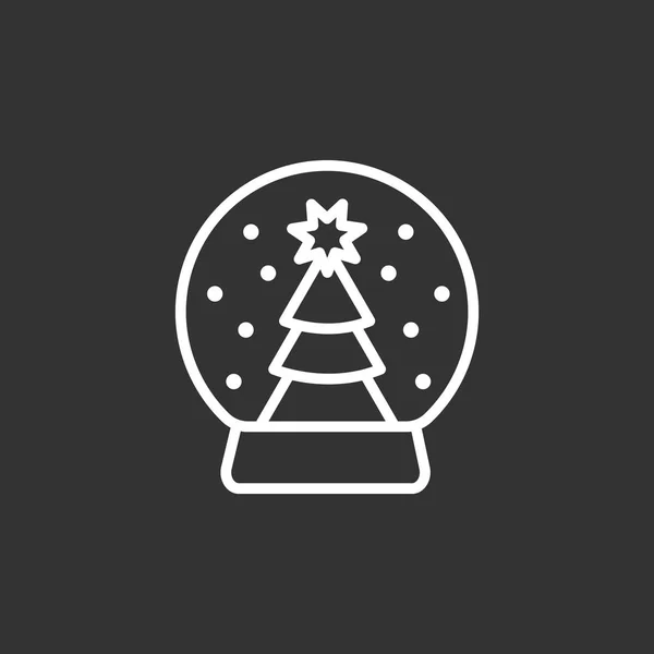 Christbaumsymbol — Stockvektor