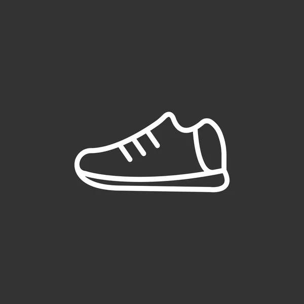 Shoe flat icon — Stock Vector