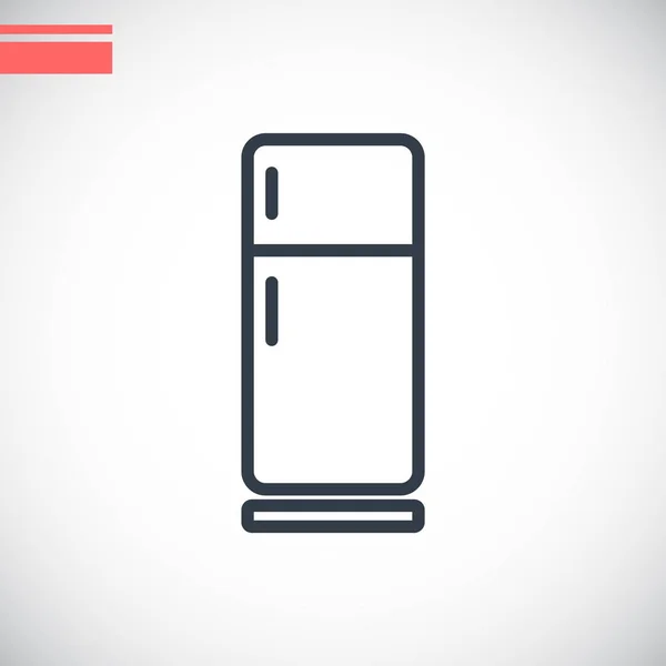 Kühlschrank-Ikone — Stockvektor