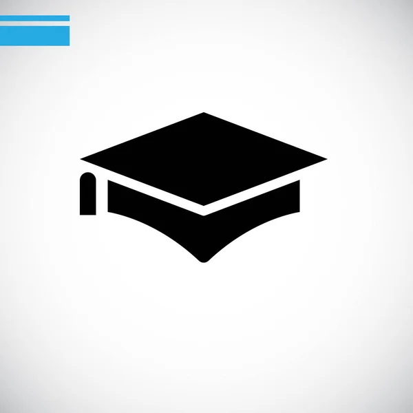 Logo cap graduado — Vector de stock