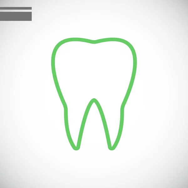 Мультфільм зуба значок — стоковий вектор