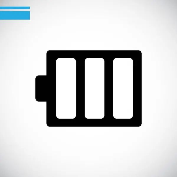 Battery symbol icon — Stock Vector