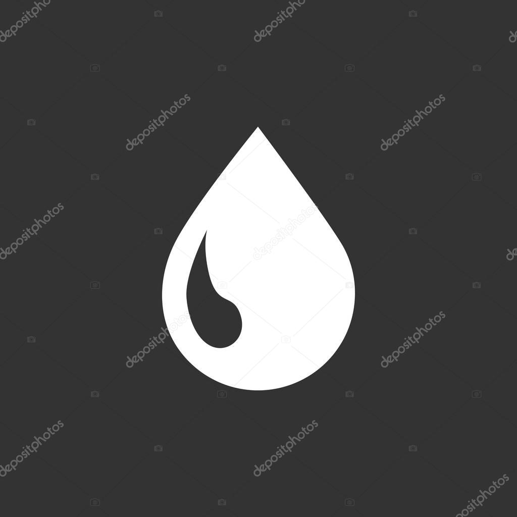 drop flat icon