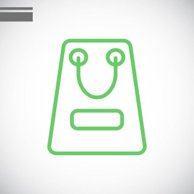 alışveriş çantası simgesi