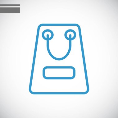 alışveriş çantası simgesi