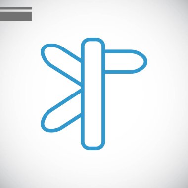 Yol tabelasını simgesi