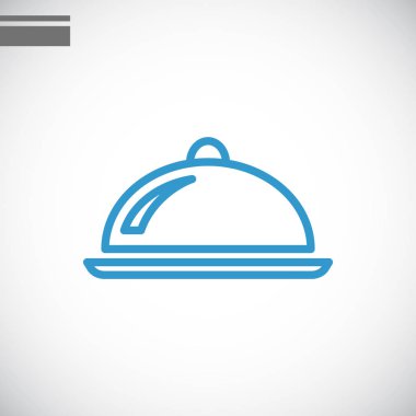 Restoran cloche simgesi