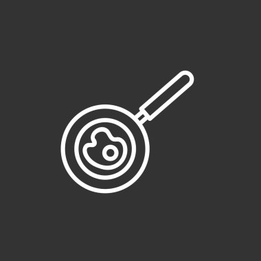 kızartma tavası simgesi 