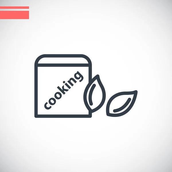 Cooking web icon — Stock Vector