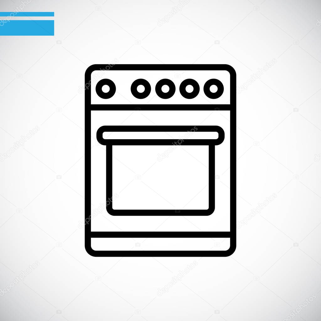 kitchen oven icon