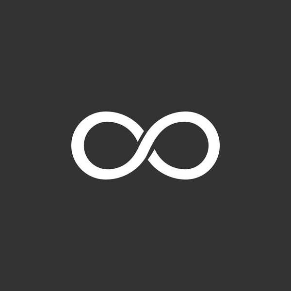 Logotipo del negocio de plano infinito — Vector de stock