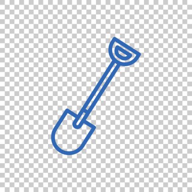 bahçe küreği simgesi