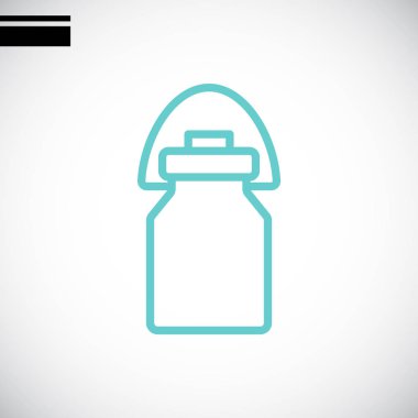 süt teneke kutu simgesi