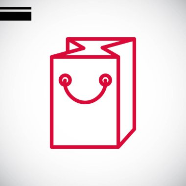 alışveriş çantası simgesi