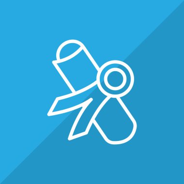 Diploma simgesi düz