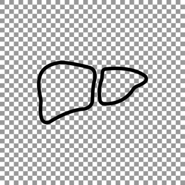 karaciğer organ logosu