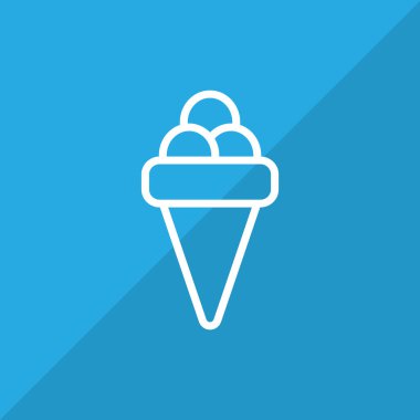 dondurma basit simgesi