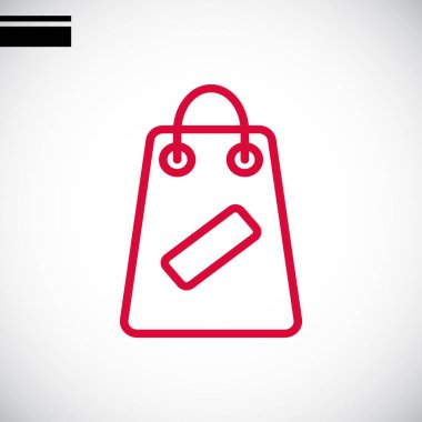 alışveriş çantası simgesi