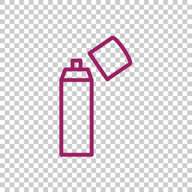 Sprey şişe simgesi