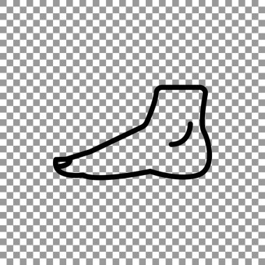 ayak anatomisi web simgesi