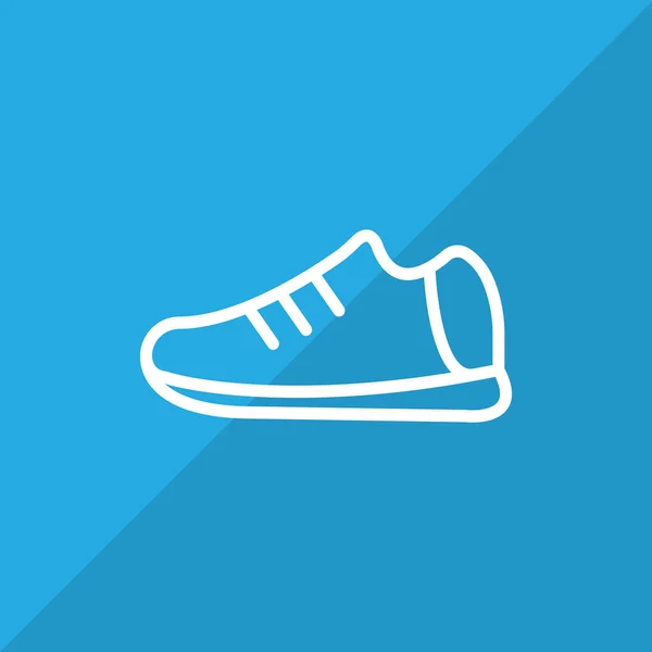 Значок спортивной обуви — стоковый вектор