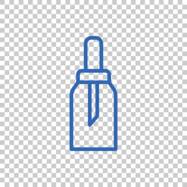 Jel, köpük veya sıvı sabun şişe simgesi