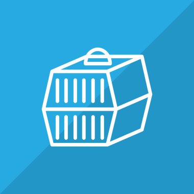 Hayvan taşıma kafesi simgesi