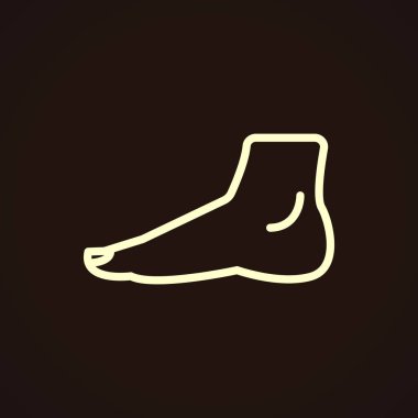 ayak anatomisi web simgesi