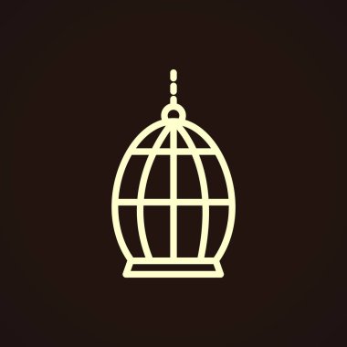 Kafes basit simgesi