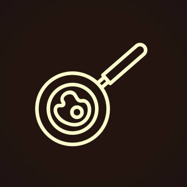 tavada yumurta simgesiyle