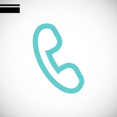 telefon cep telefonu simgesi