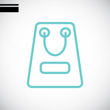 alışveriş çantası simgesi