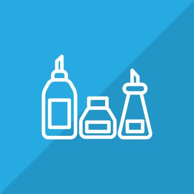 sos şişeleri basit simgesi