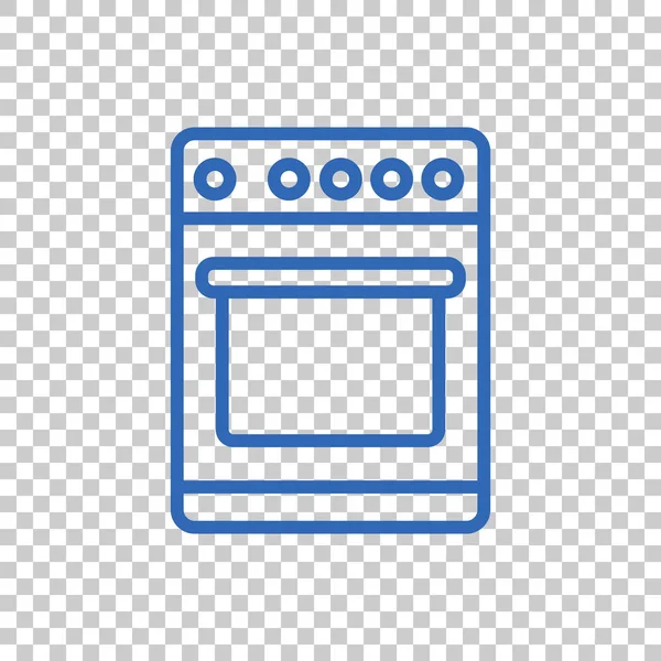 Kitchen oven icon — Stock Vector